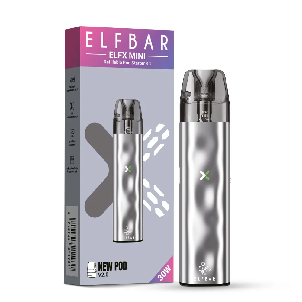 Elfbar - ELFX Mini - Basisgerät - Silver