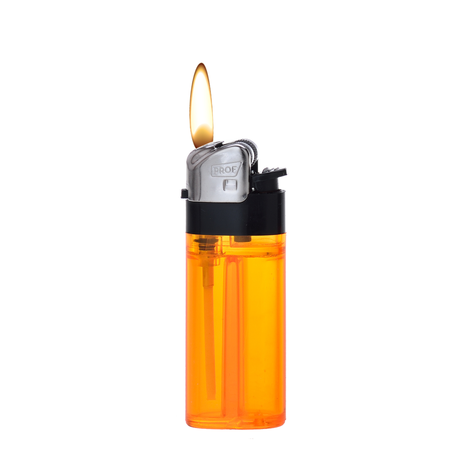 Prof Feuerzeuge - Mini Flint Transparent