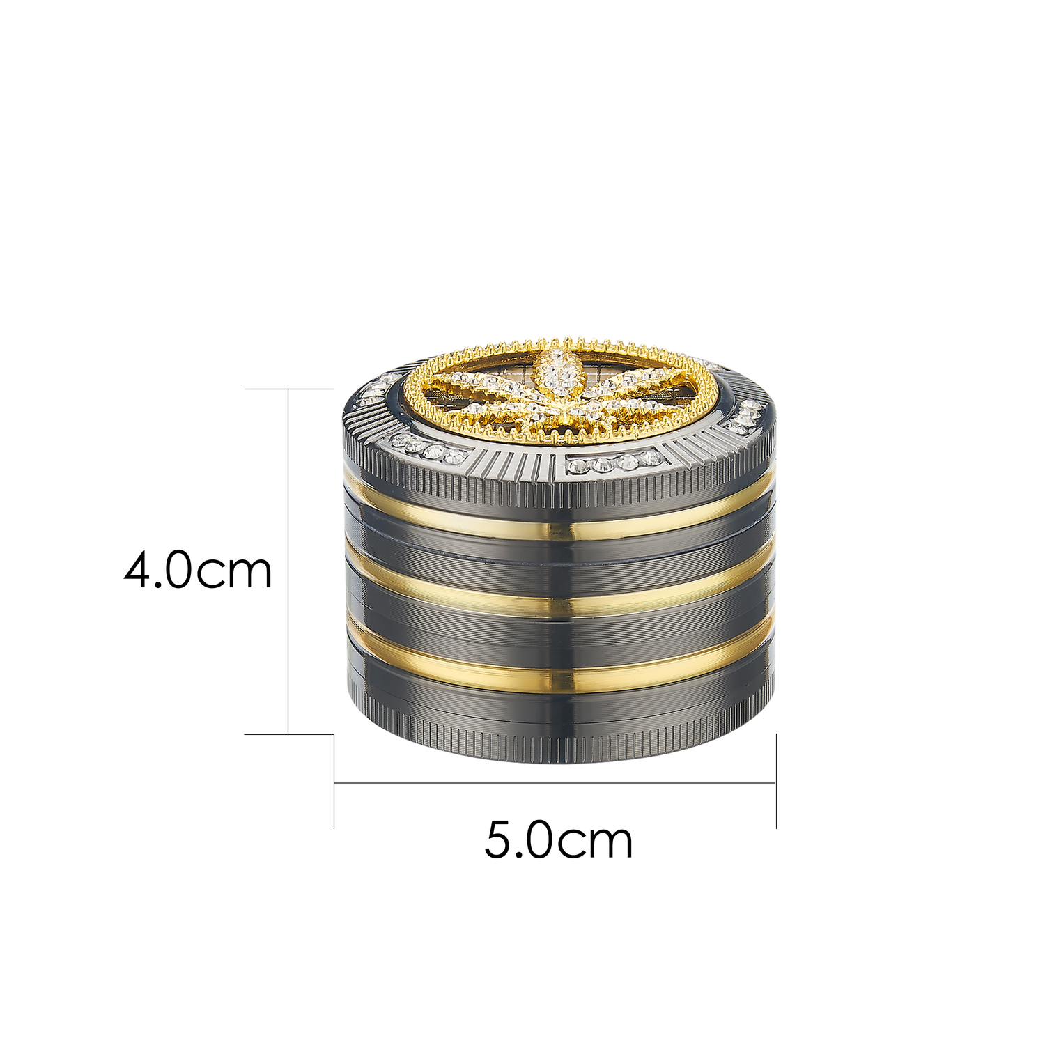 Champ - High Grinder - Bling Bling Leaf 50mm