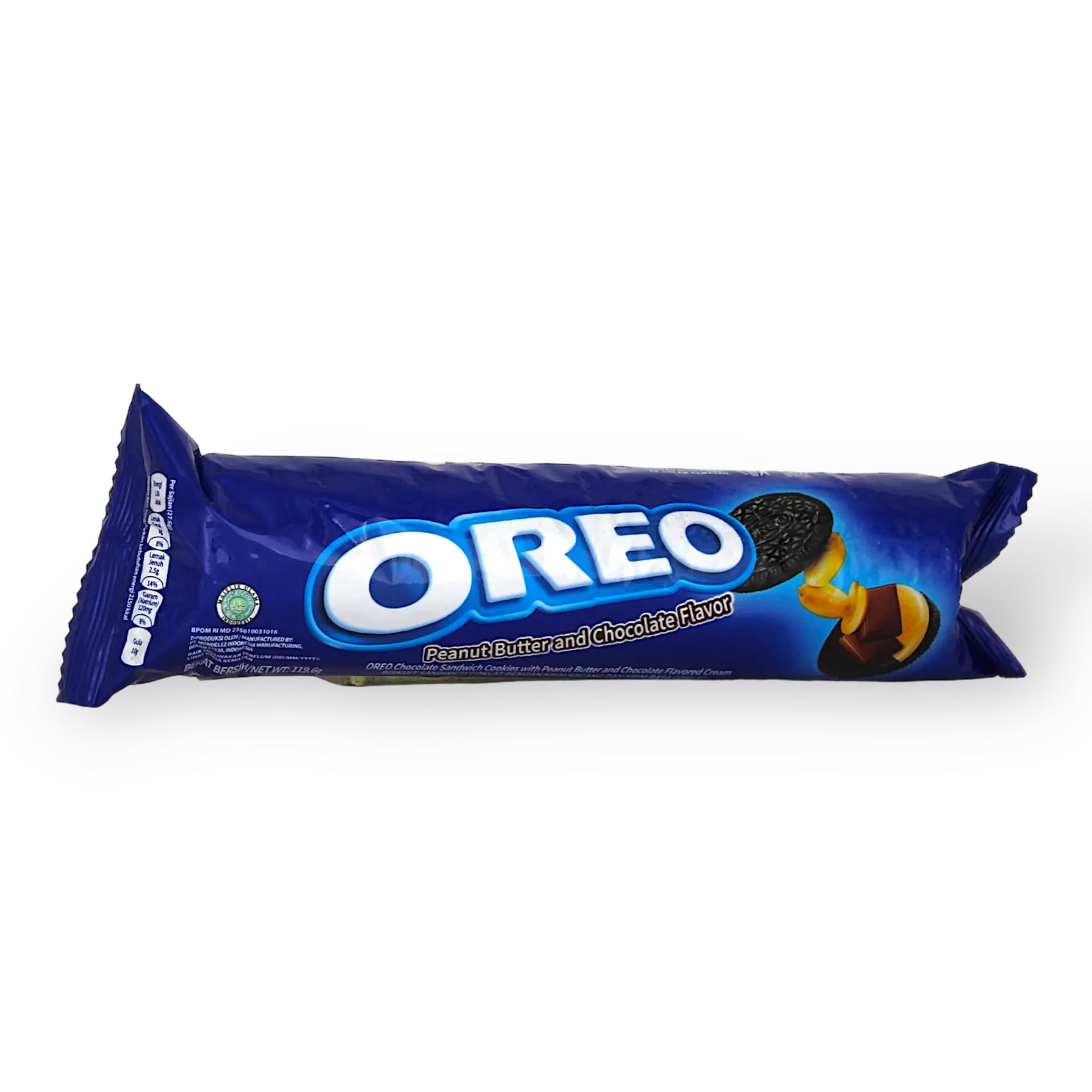 Oreo - Peanut Butter and Chocolate Flavor 119,6g