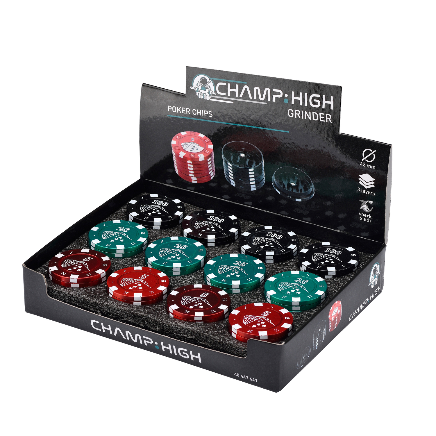 Champ - High Grinder - Poker Chips