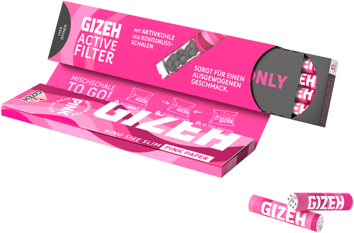 Gizeh King Size Slim + Active Filter