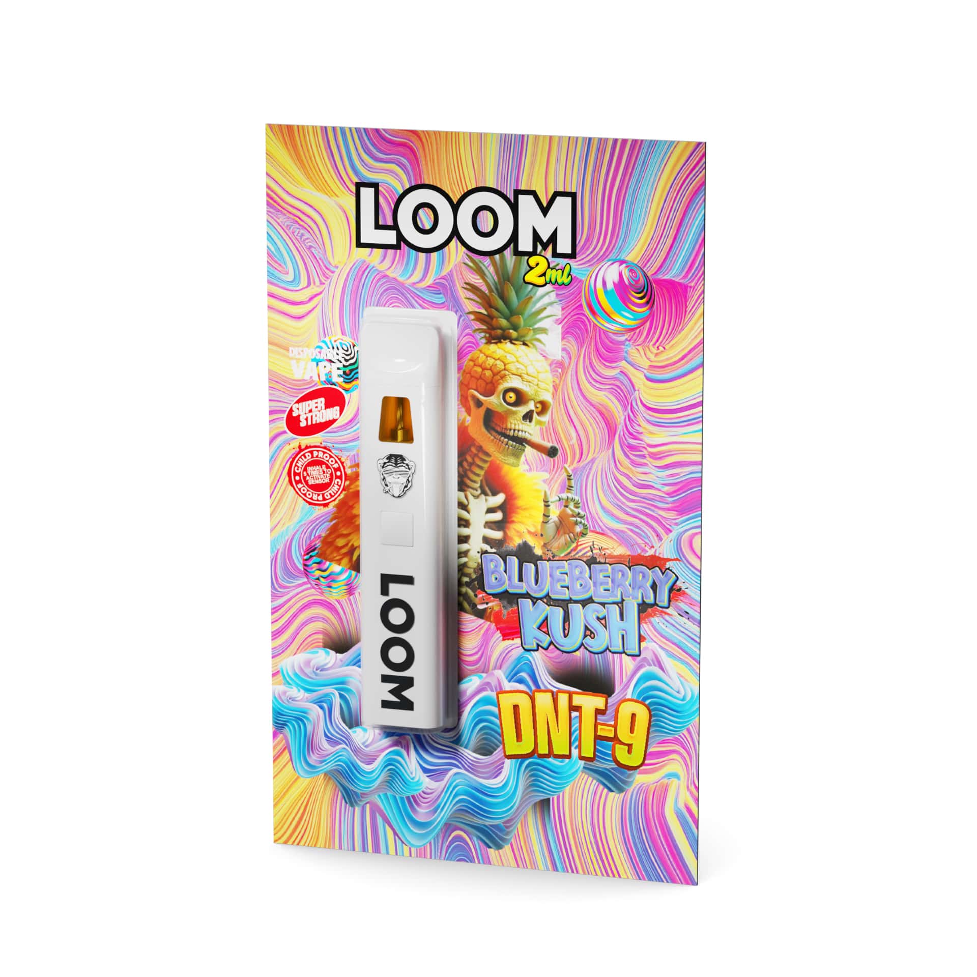 Loom Vape - 2ml - DNT-9 - Blueberry Kush