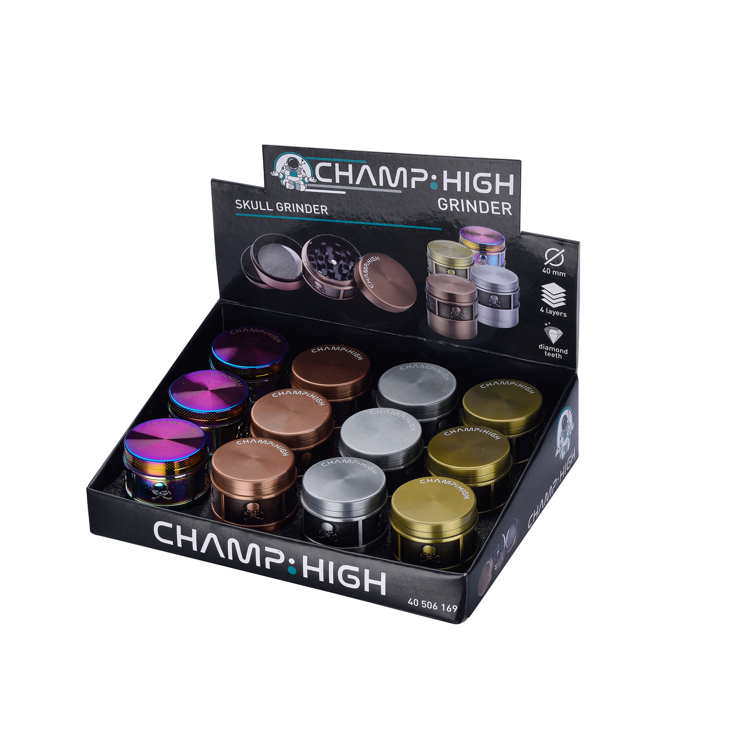 Champ - High Grinder - Skull Grinder