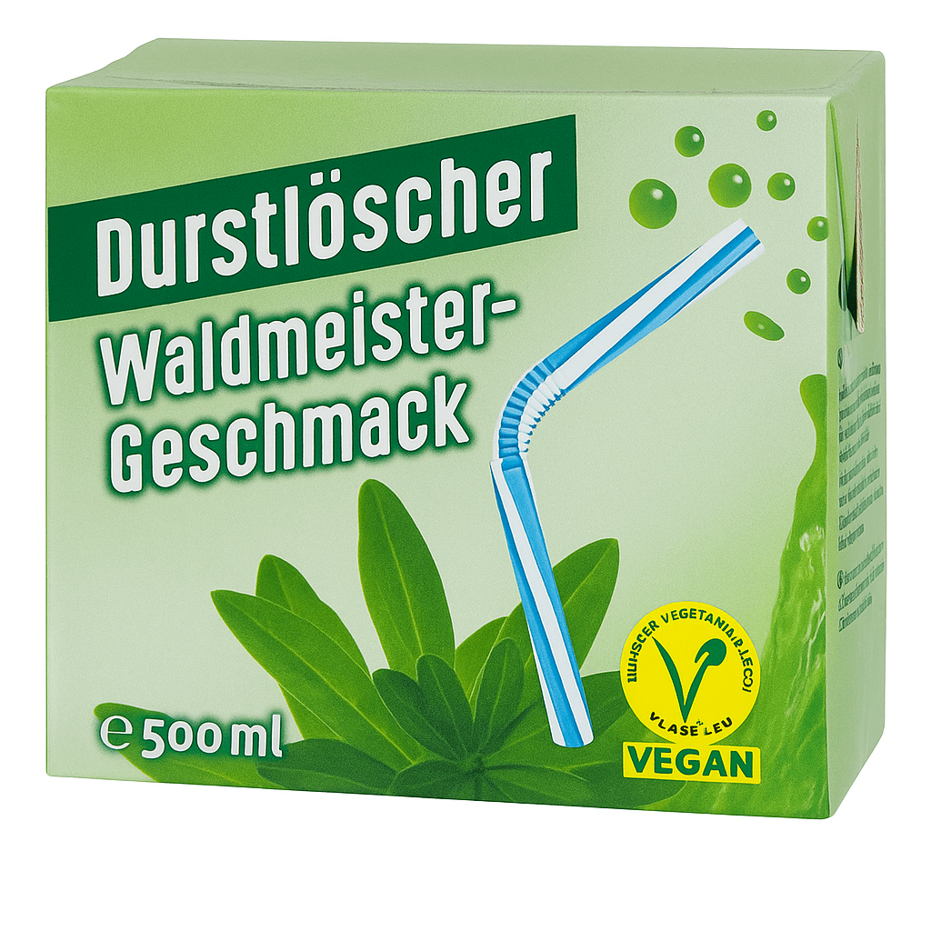 Durstlöcher - 500ml - Waldmeister Geschmack