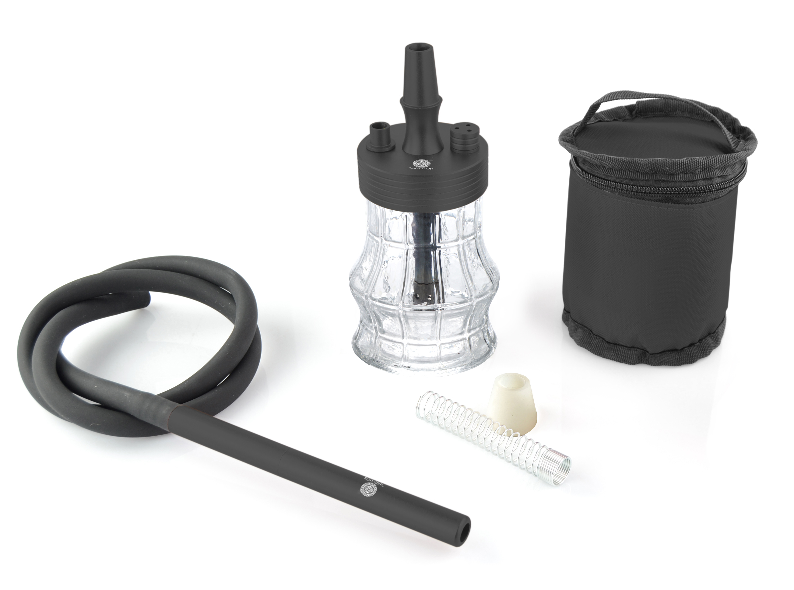 Mata Leon Shisha - MLS800 - Smalls 8 Ball - Schwarz