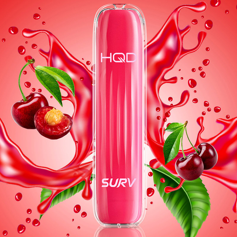 HQD Surv - E-Shisha - 600 Züge - Cherry