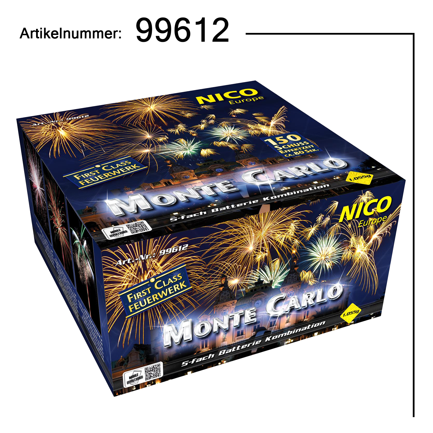 Monte Carlo, 150 Schuss