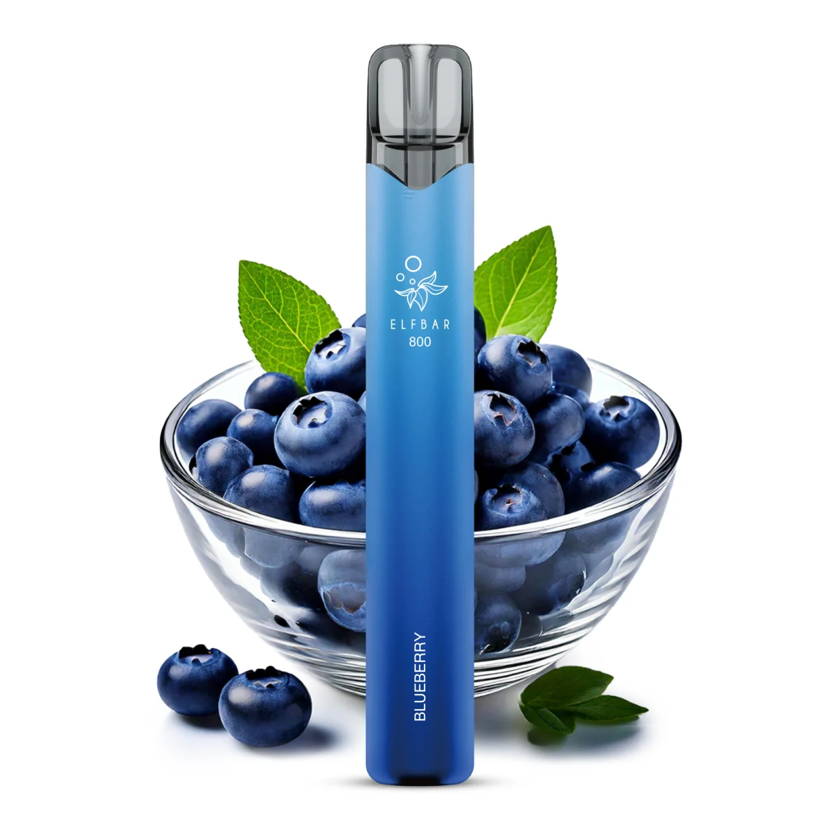 Elfbar E-Shisha - 800 Züge - Nikotinfrei - Blueberry