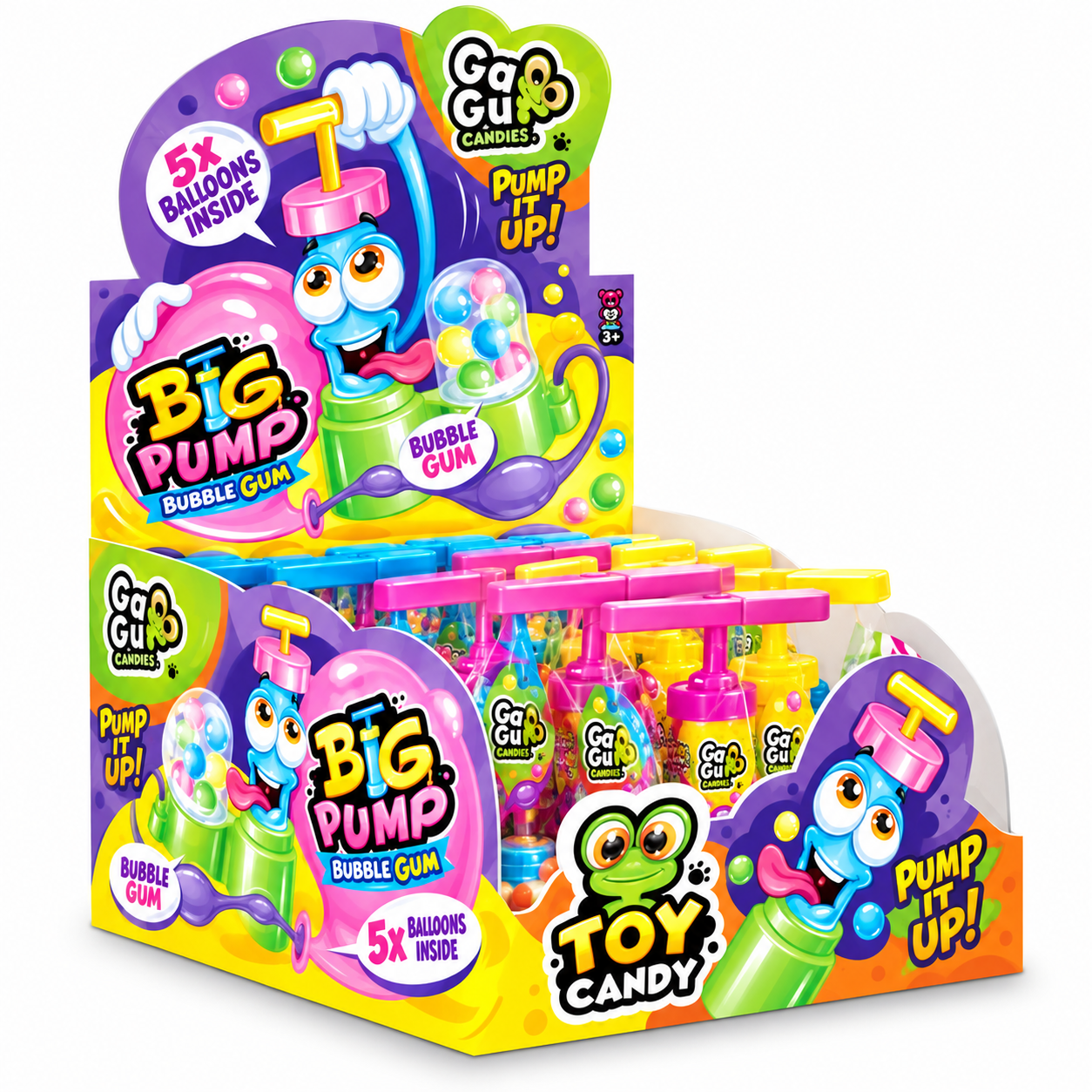 Johny Bee - Big Pump Bubble Gum 12g