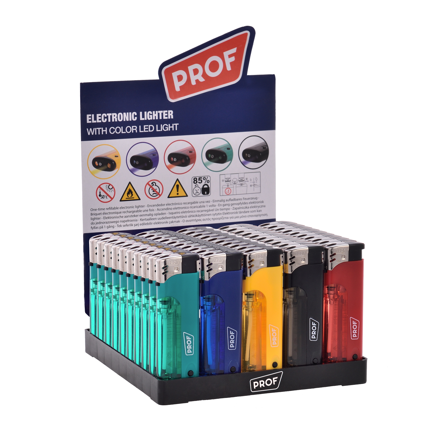 Prof - Feuerzeuge - Twig Colors 50er