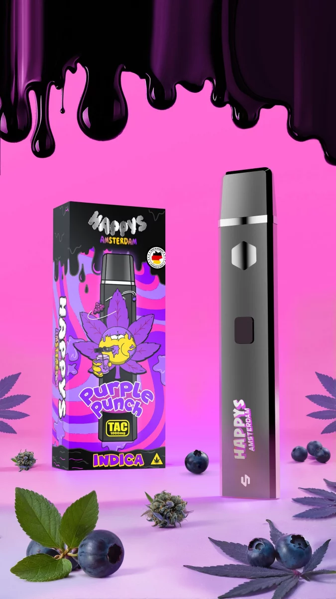 Happys Amsterdam TAC - Purple Punch