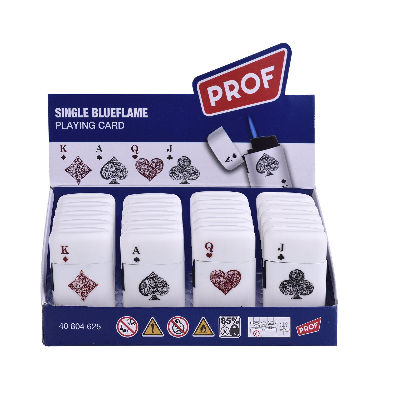 Prof - Feuerzeuge - Aces  Capsule Jetflame 20er