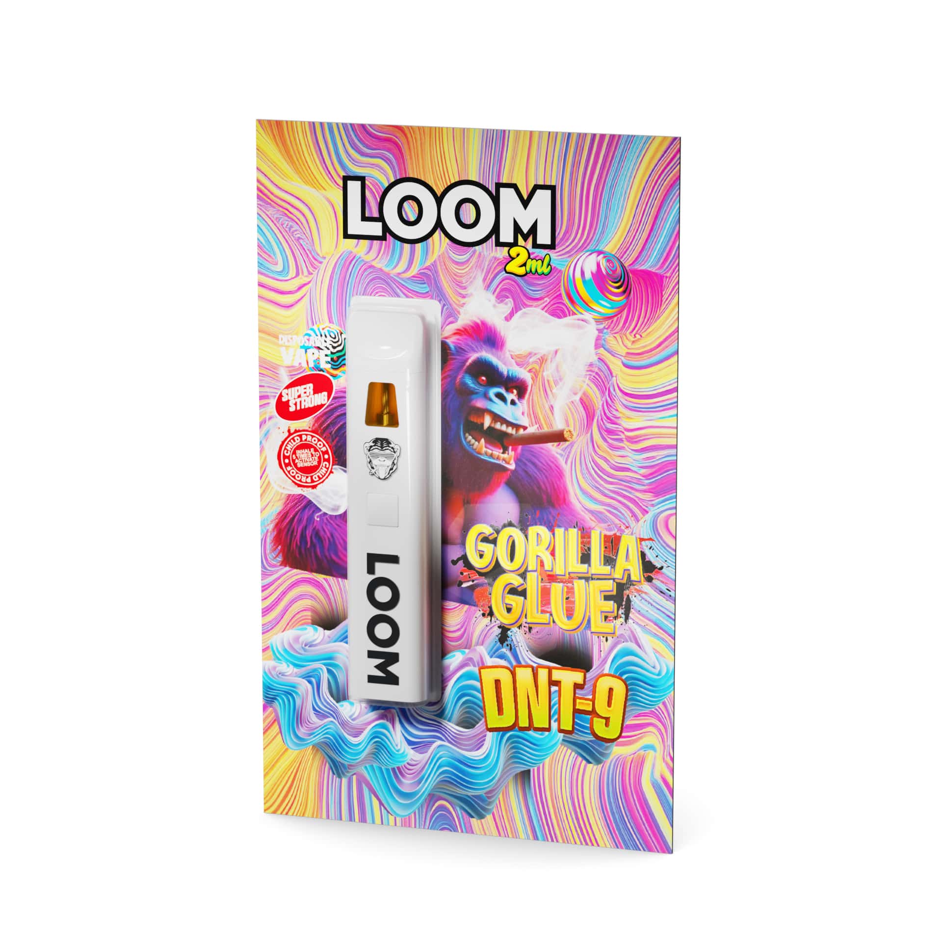 Loom Vape - 2ml - DNT-9 - Gorilla Glue