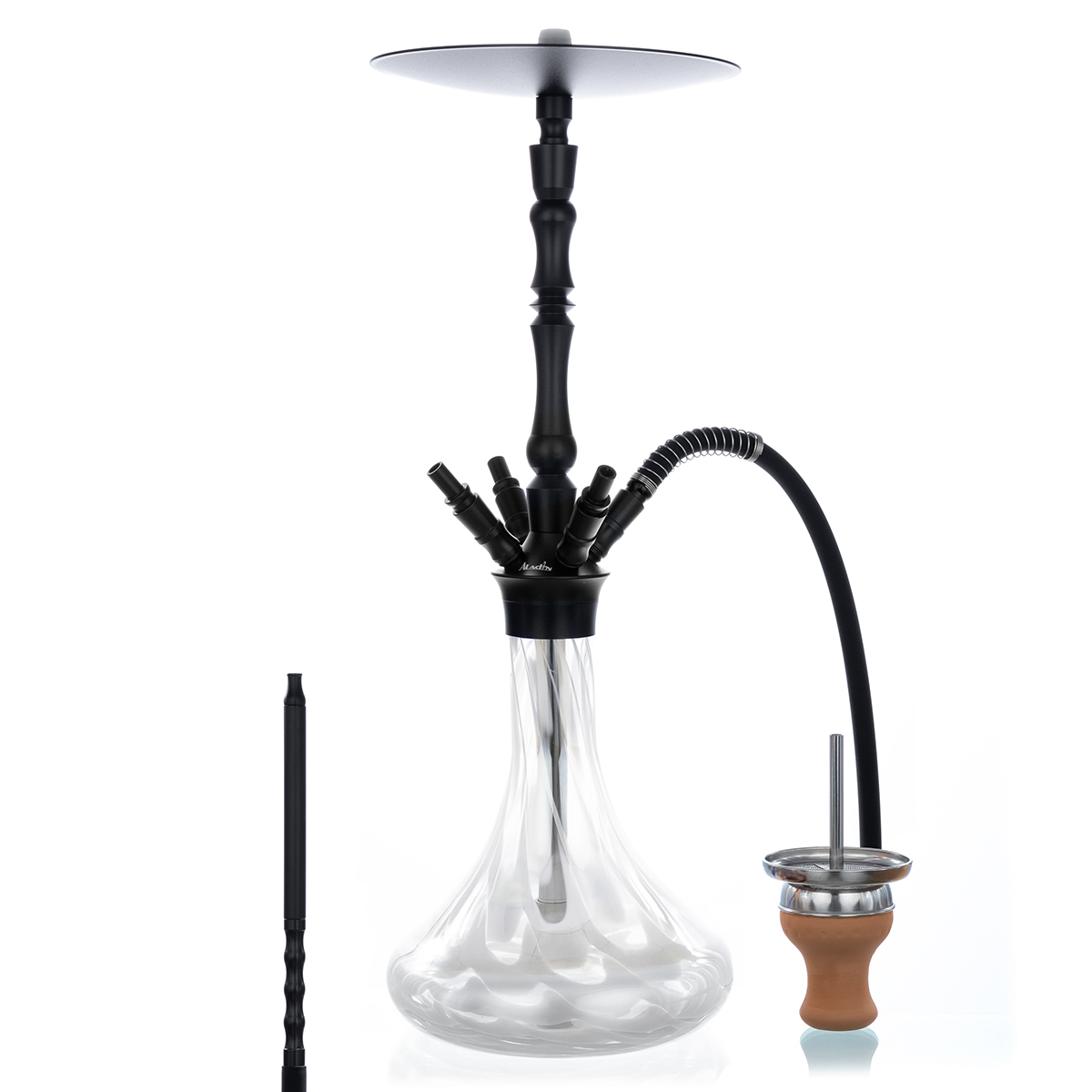 Aladin Shisha - Alux4 - Weiß