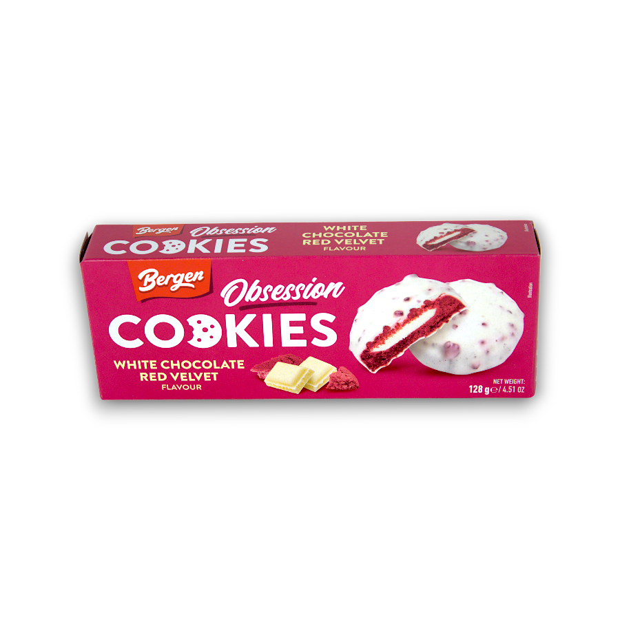 Bergen - Red Velvet Cookies 128g