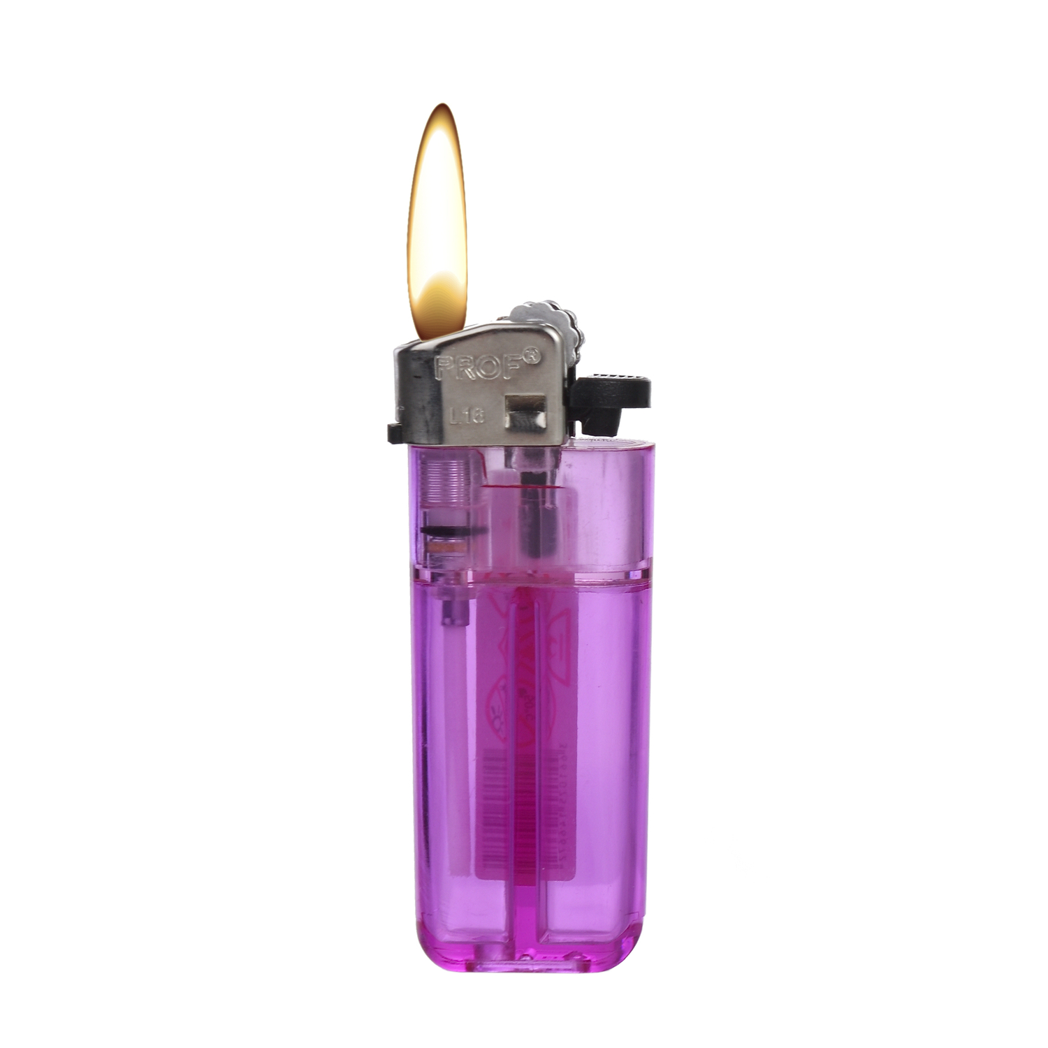 Prof - Mini Flint Transparant 50er