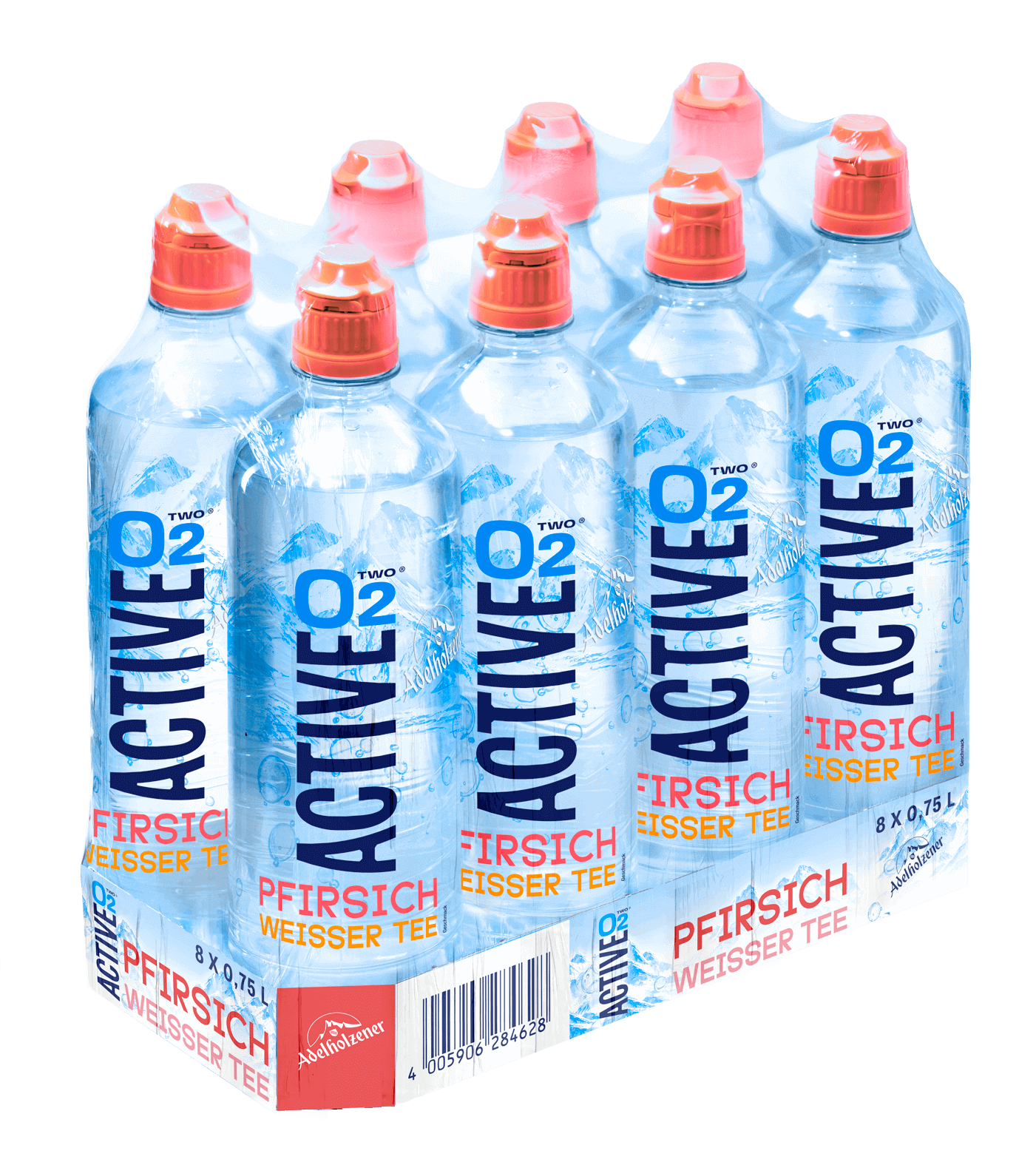 Active O2 - Pfirsich weißer Tee 0,75l