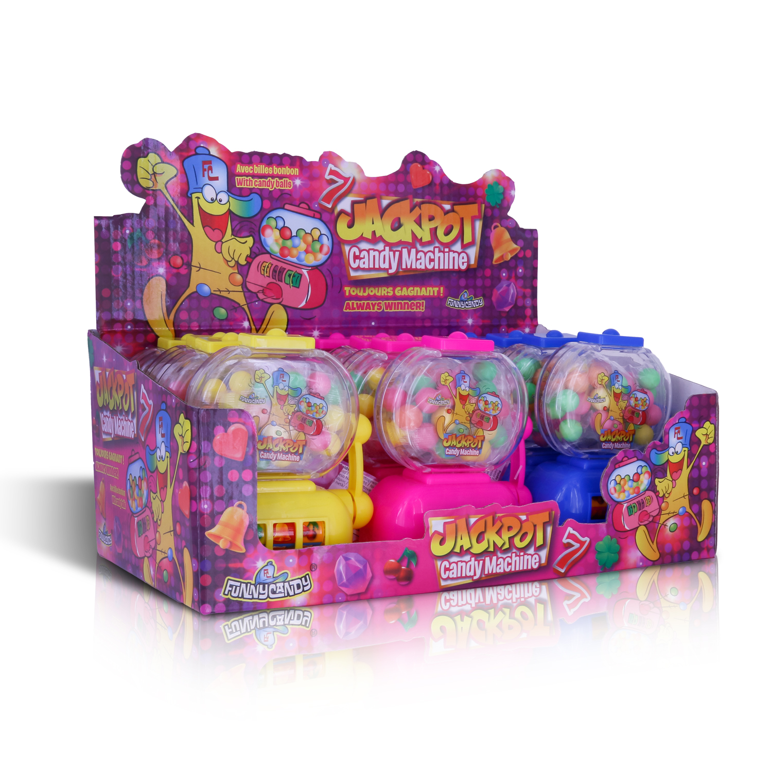 Funny Candy - jackpot Candy Machine 30g