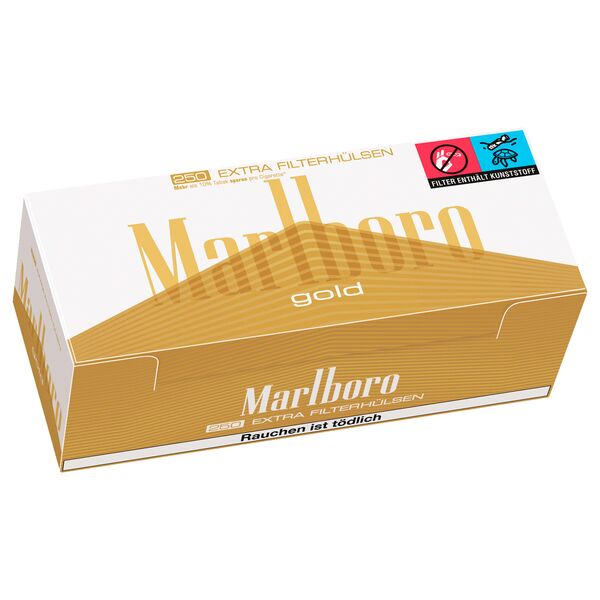 Marlboro Hülsen - Gold Extra 250er