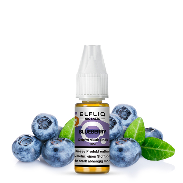 Elfbar Elfliq 10ml - Blueberry 10mg