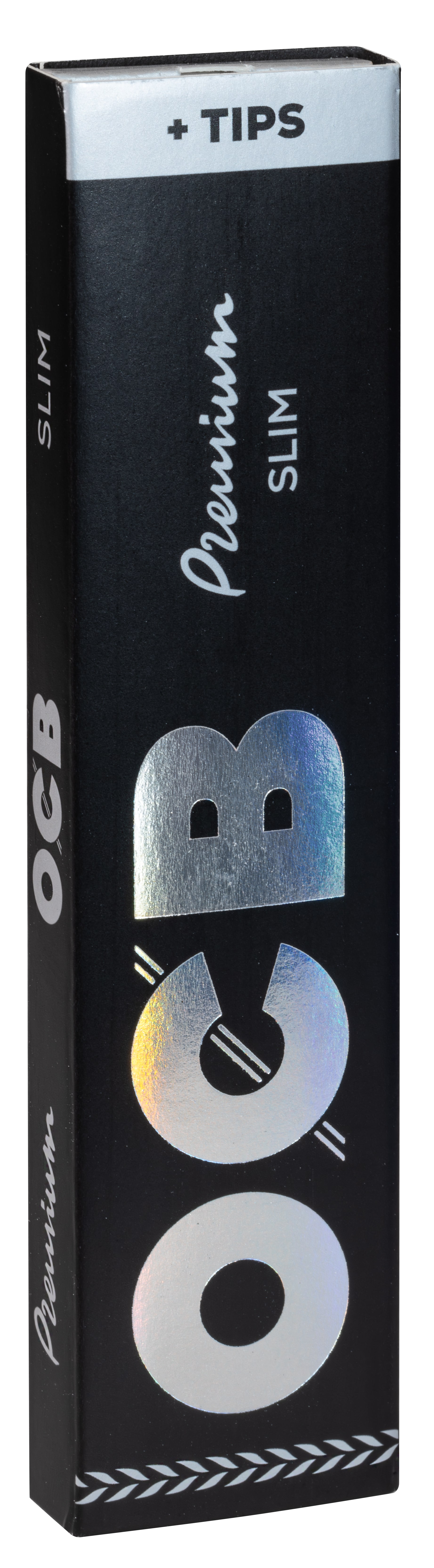 OCB - King Size - Schwarz Slim + Tips 32 Hefte à 32 Blatt
