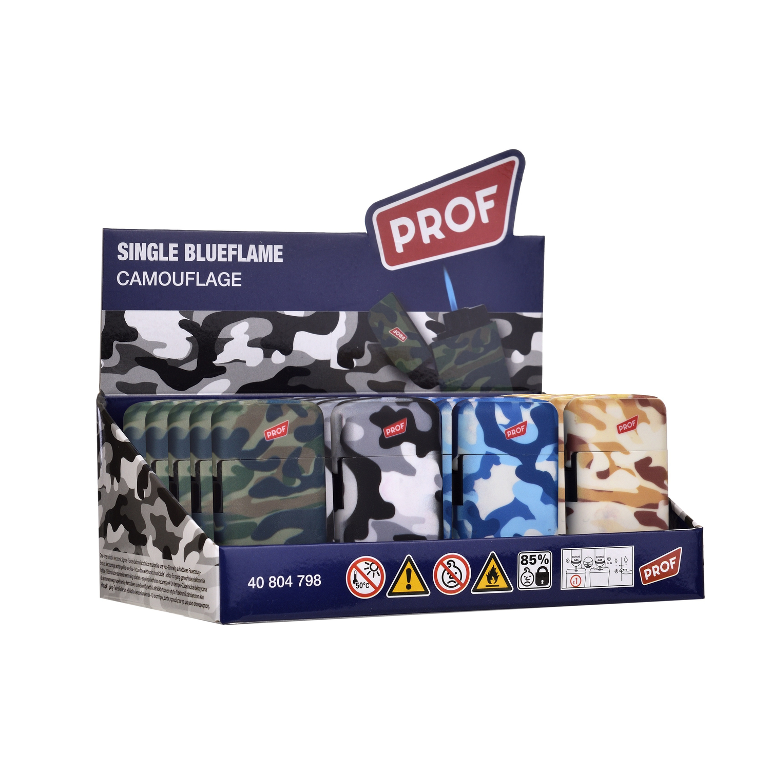 Prof - Feuerzeuge - Camouflage Jetflame 20er