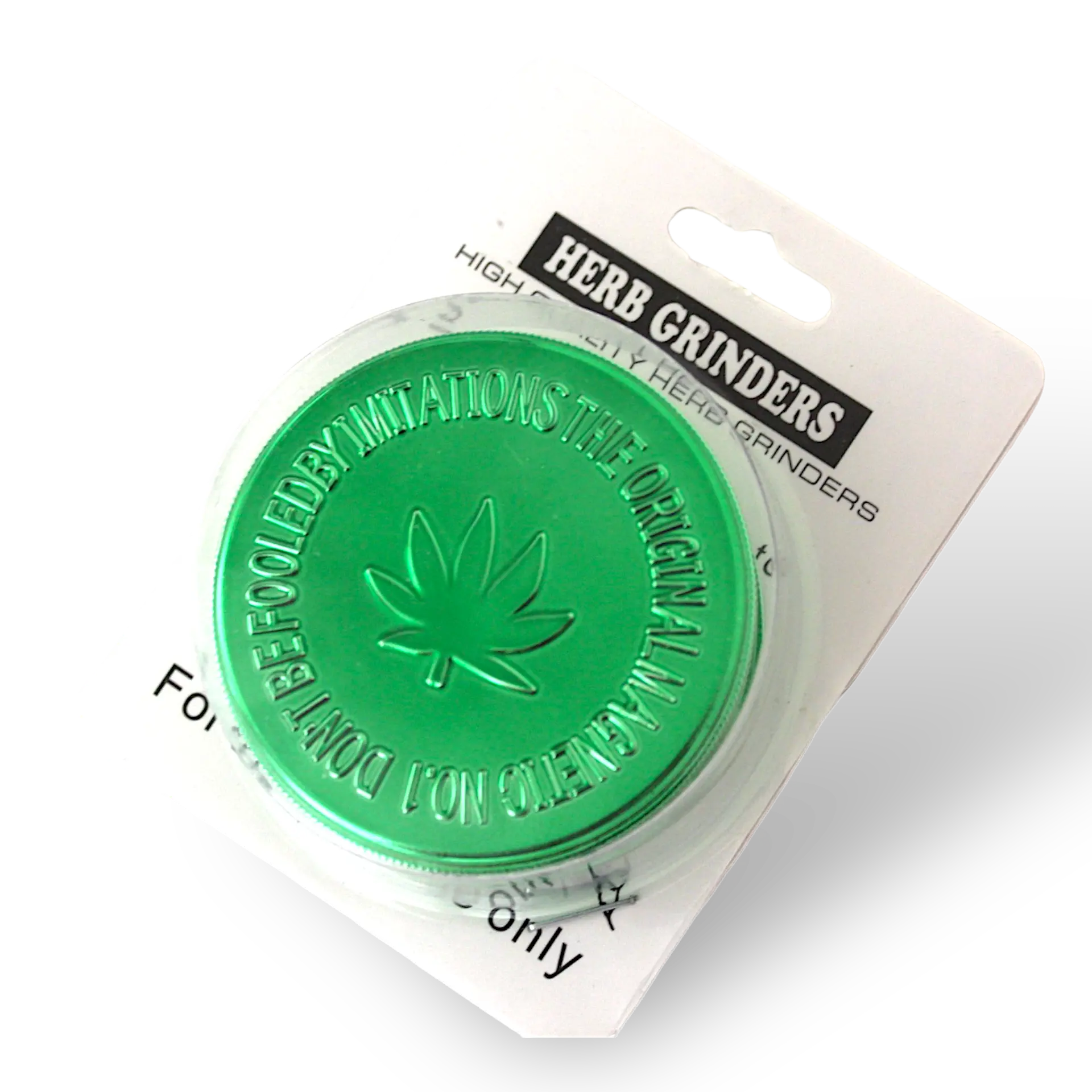 Dreamliner Grinder 2tlg. Hanfblatt Plastik farbig