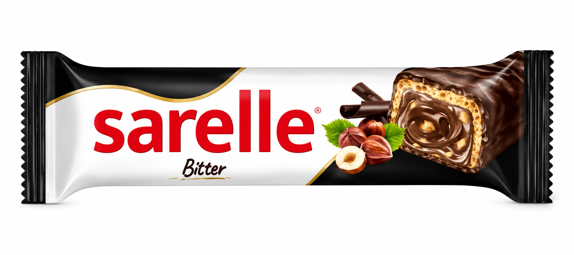 Sarelle - Bitter Cikolata Gofret 33g