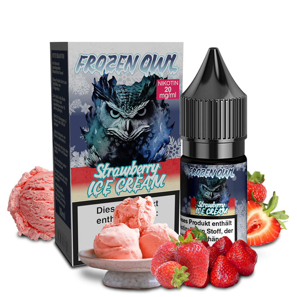 Frozen OWL Liquid -20mg/ml - Strawberry Ice Cream