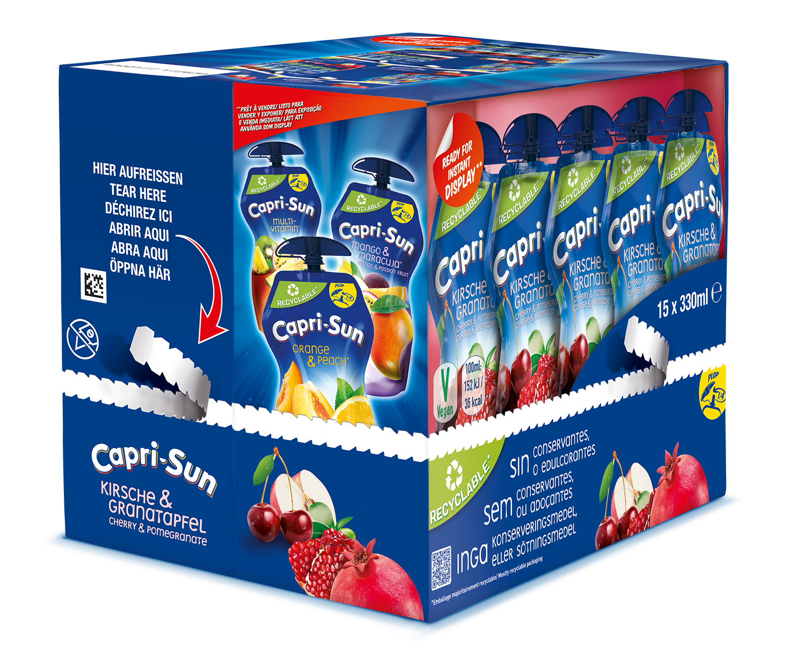 Capri-Sun - Kirsche Granatapfel 15x330ml