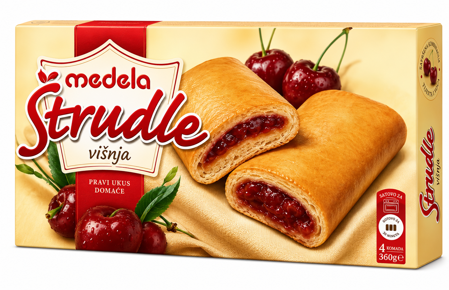 Medela - Strudelgebäck Kirche  240g