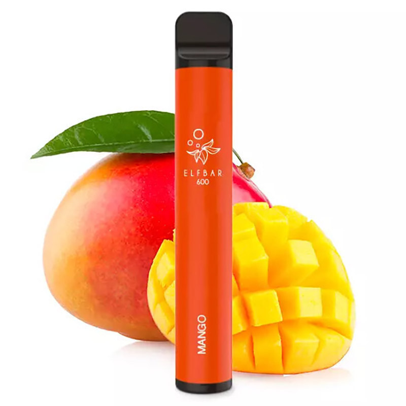 Elfbar E-Shisha - 600 Züge - Ohne Nikotin - Mango