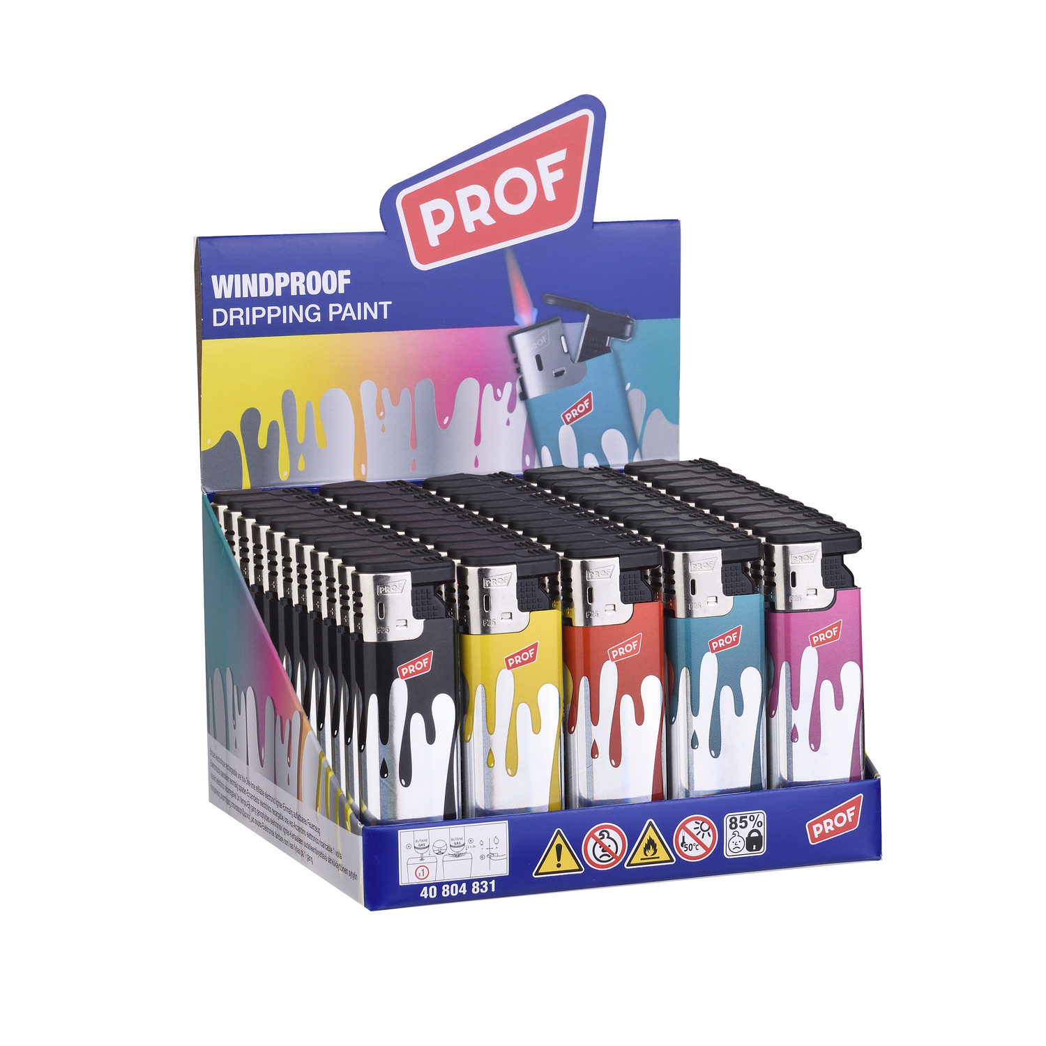 Prof - Feuerzeuge - Dripping Paint 50er