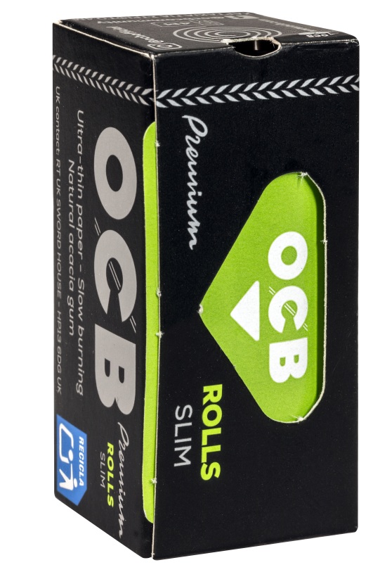 OCB - Rolls - Schwarz Slim 24 Rolls à 4 Meter