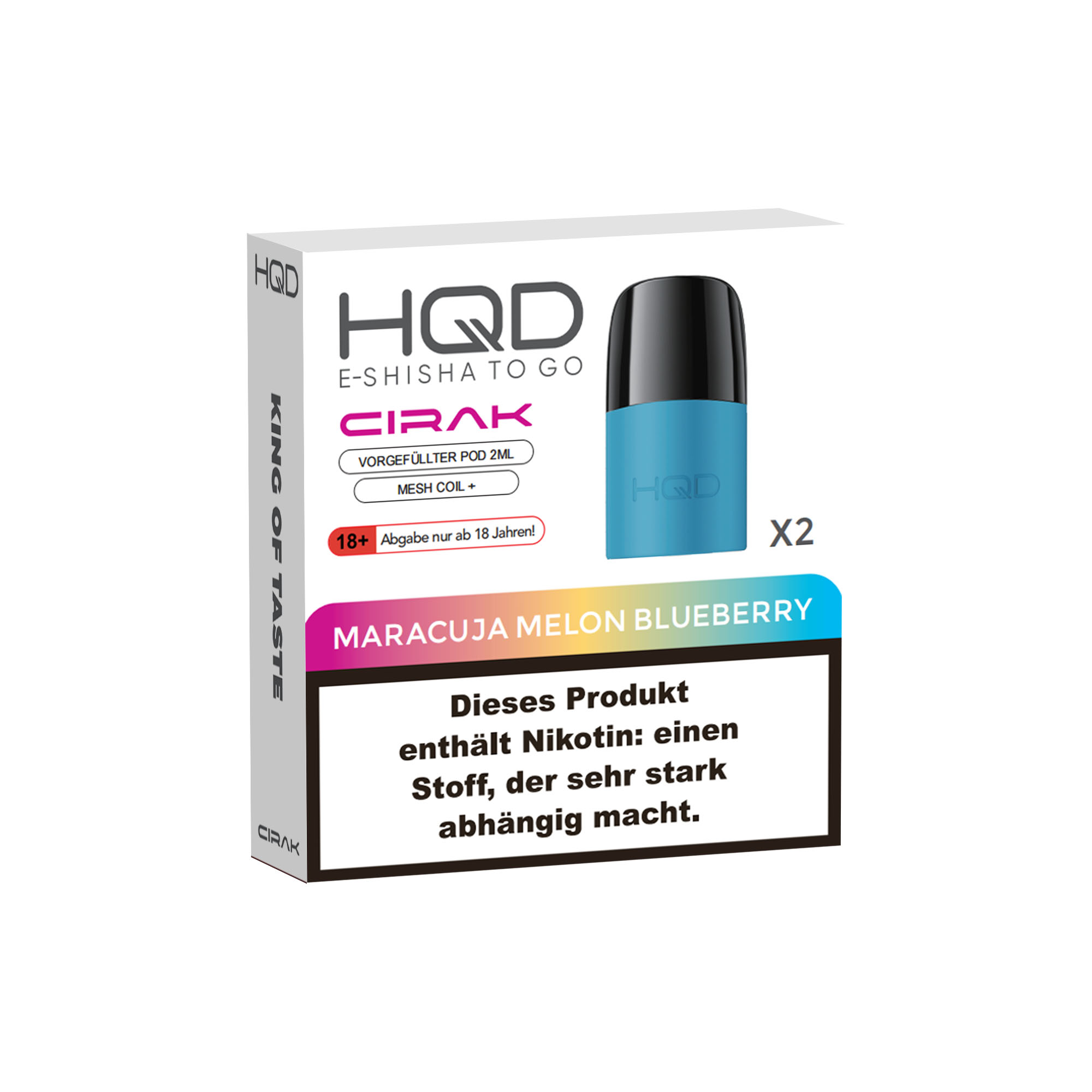 HQD - Cirak Pod - Maracuja Melon Blueberry