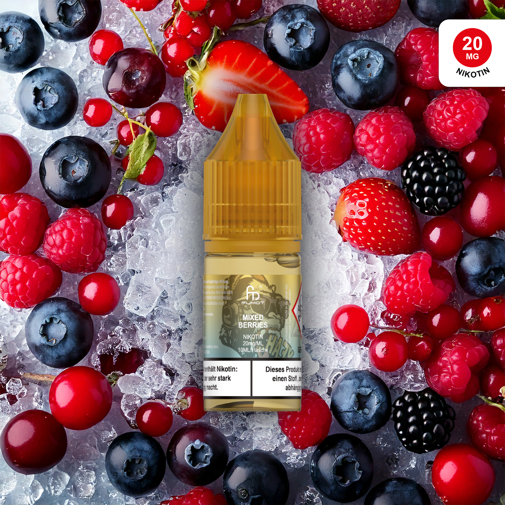 RandM Liquid - 10ml - 20mg/ml - Mixed Berries