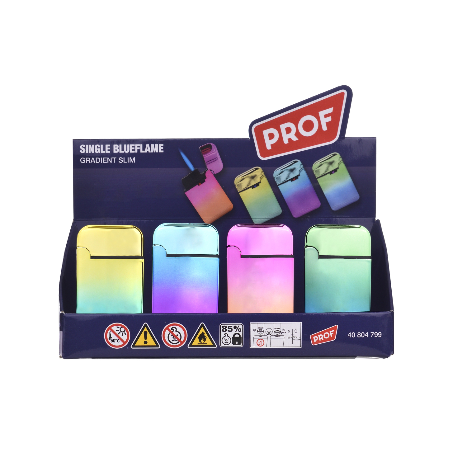 Prof - Feuerzeuge - Gradient Slim Jetflame 20er