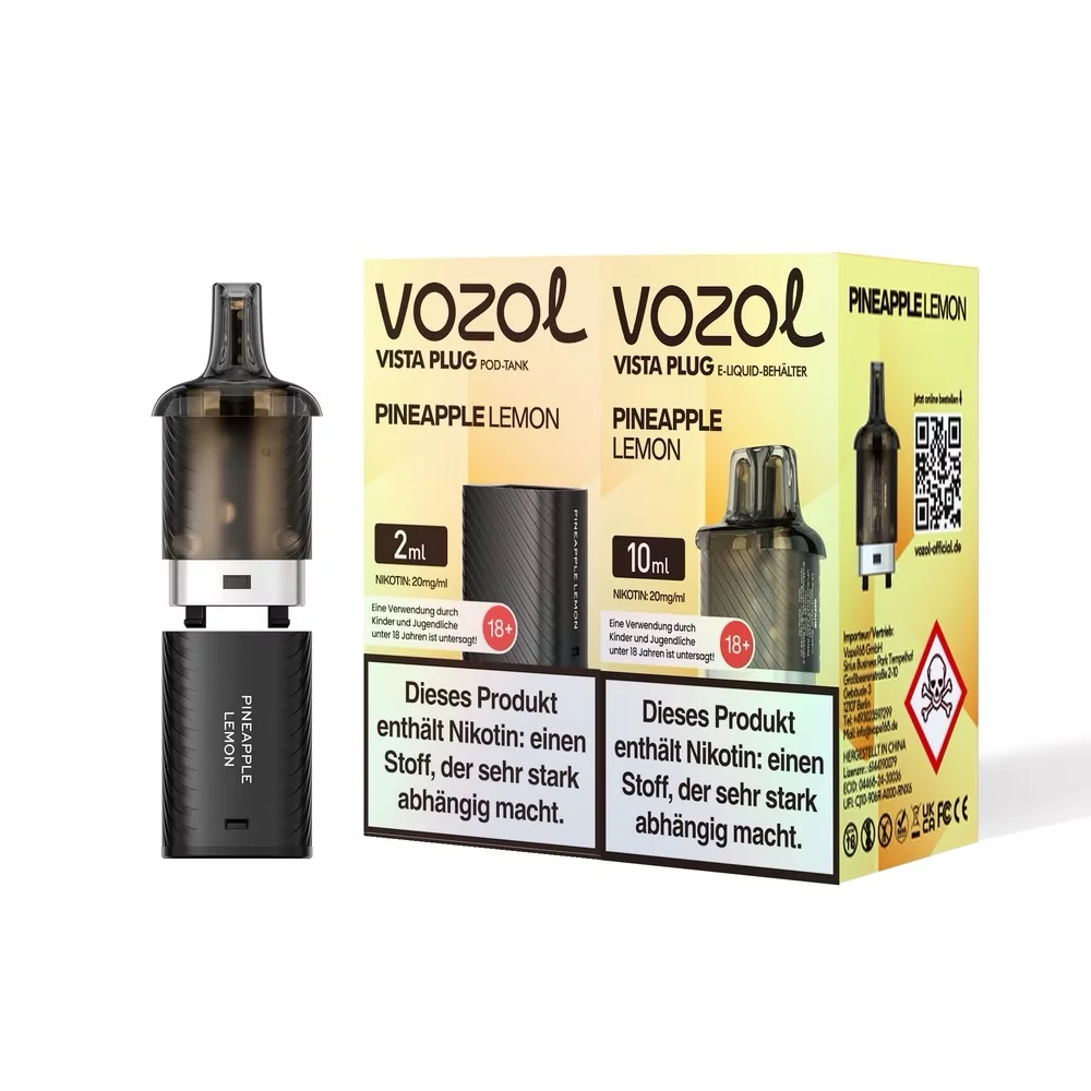 Vozol -  Vista Plug Pod Bundle - Pineapple Ice