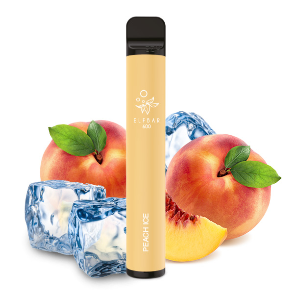 Elfbar E-Shisha - 600 Züge - Kindersicherung - Peach Ice