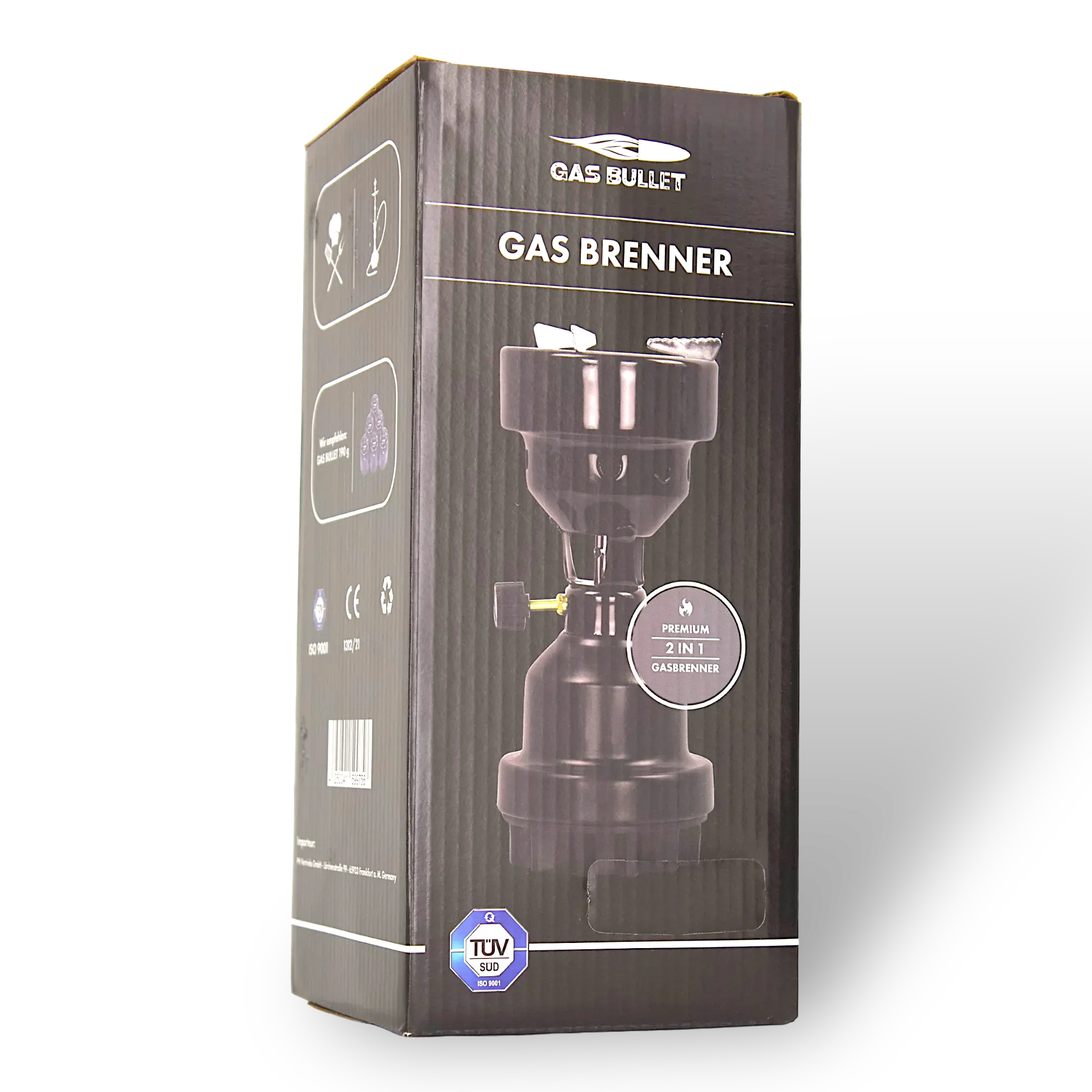 Gas Bullet - Gas Brenner 2 in 1
