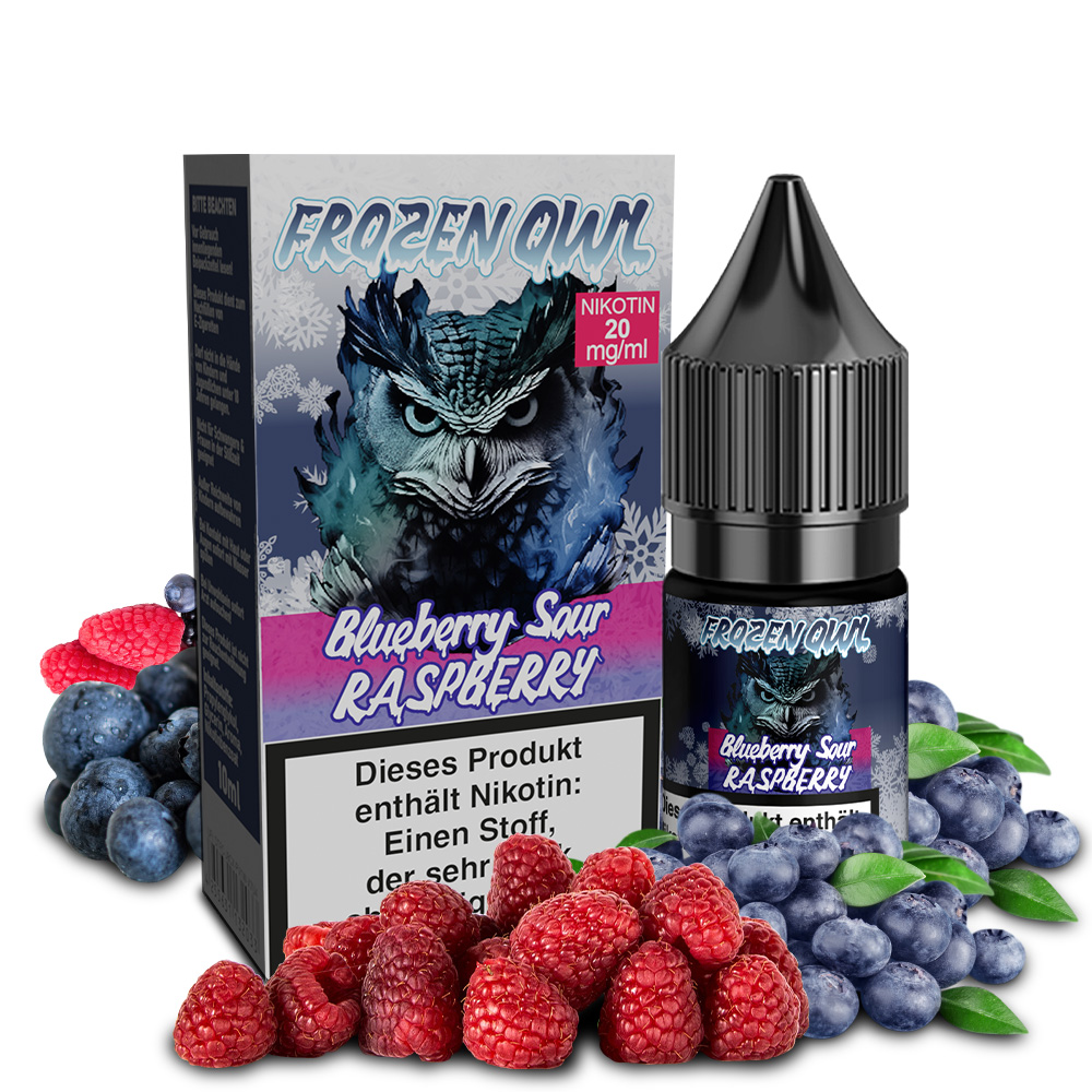 Frozen OWL Liquid -20mg/ml - Blueberry Sour Raspberry
