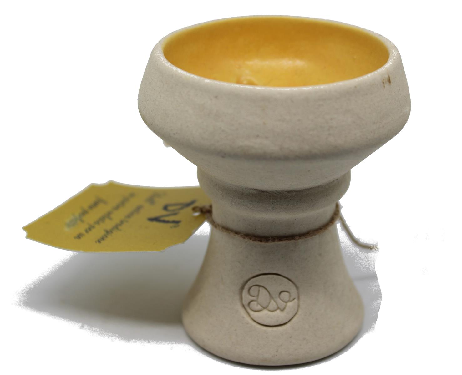 Da Vinci Steinkopf - Weiß/Gelb