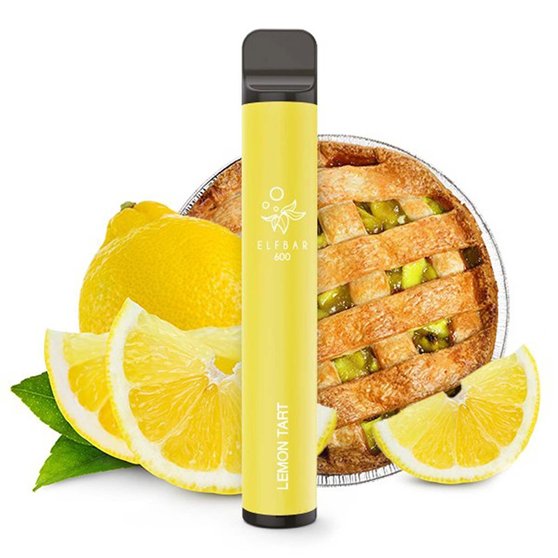 Elfbar E-Shisha - 600 Züge - Kindersicherung - Lemon Tart