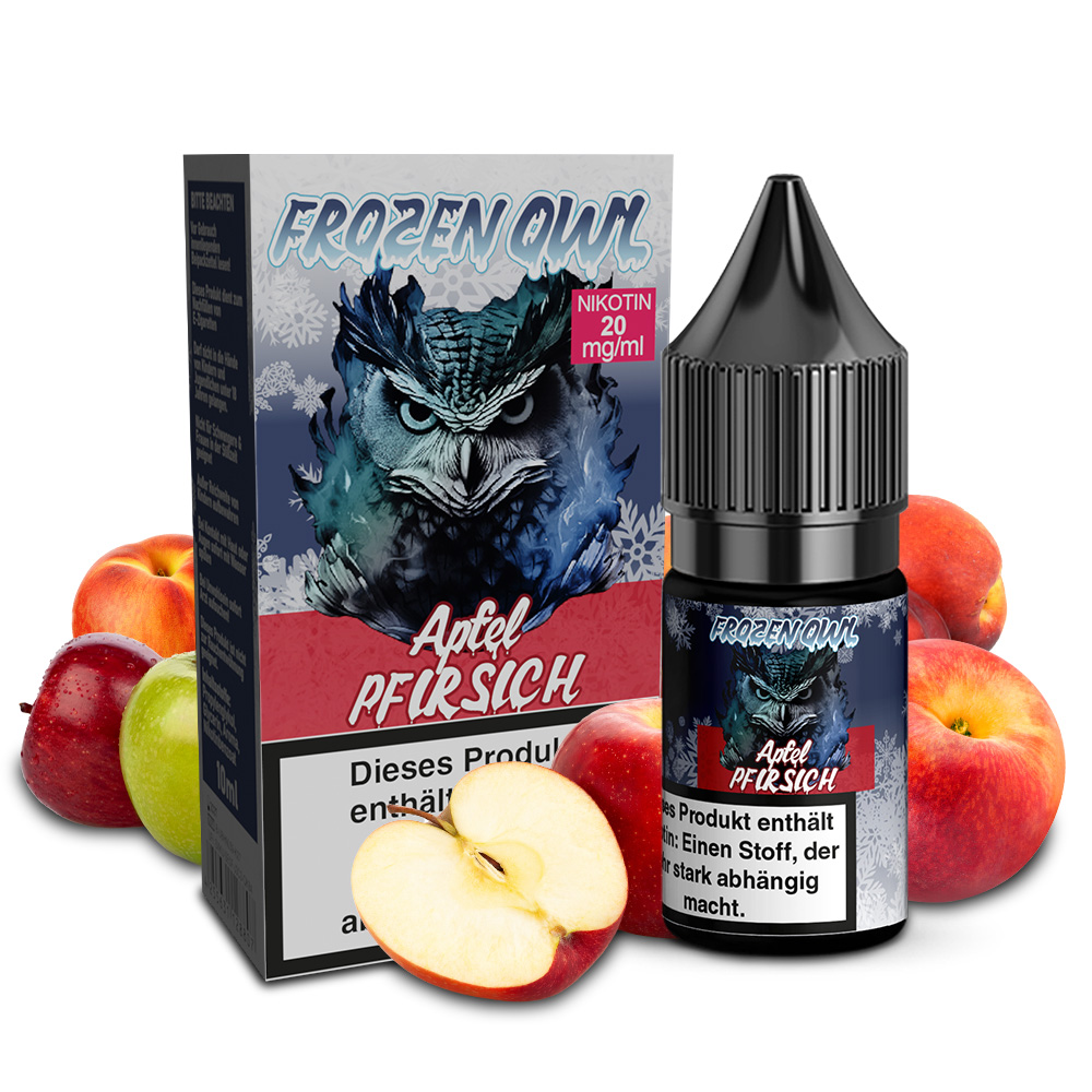 Frozen OWL Liquid -20mg/ml - Apfel Pfirsich 