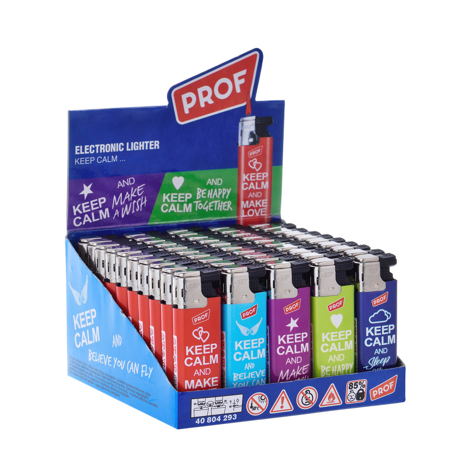 Prof - Keep Calm Slidecap Turbo Flame 50er