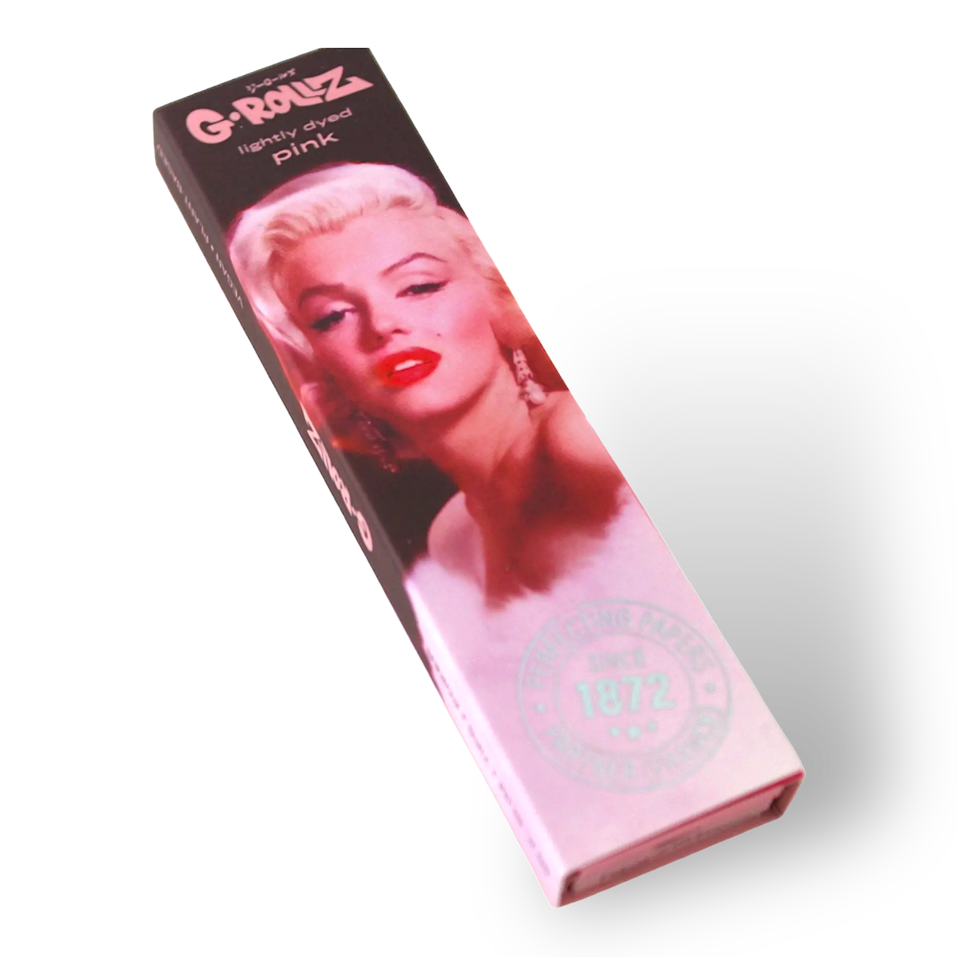 G-Rollz - Fabulous Face Pink KS Slim Papers + Tips - RD35A-DIS