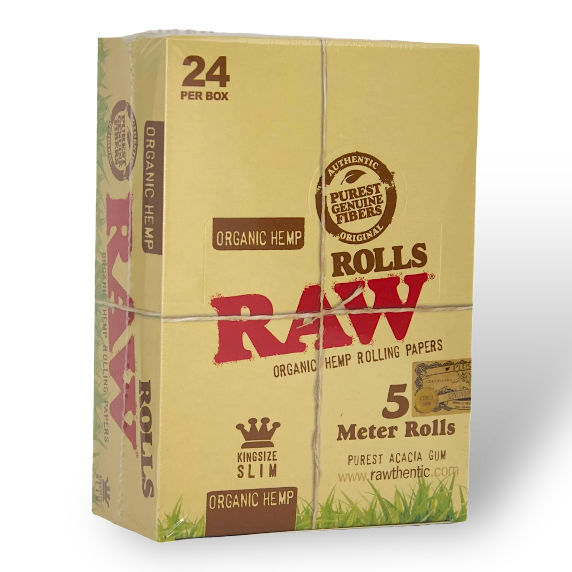 RAW - Organic Hemp- Rolls 5m