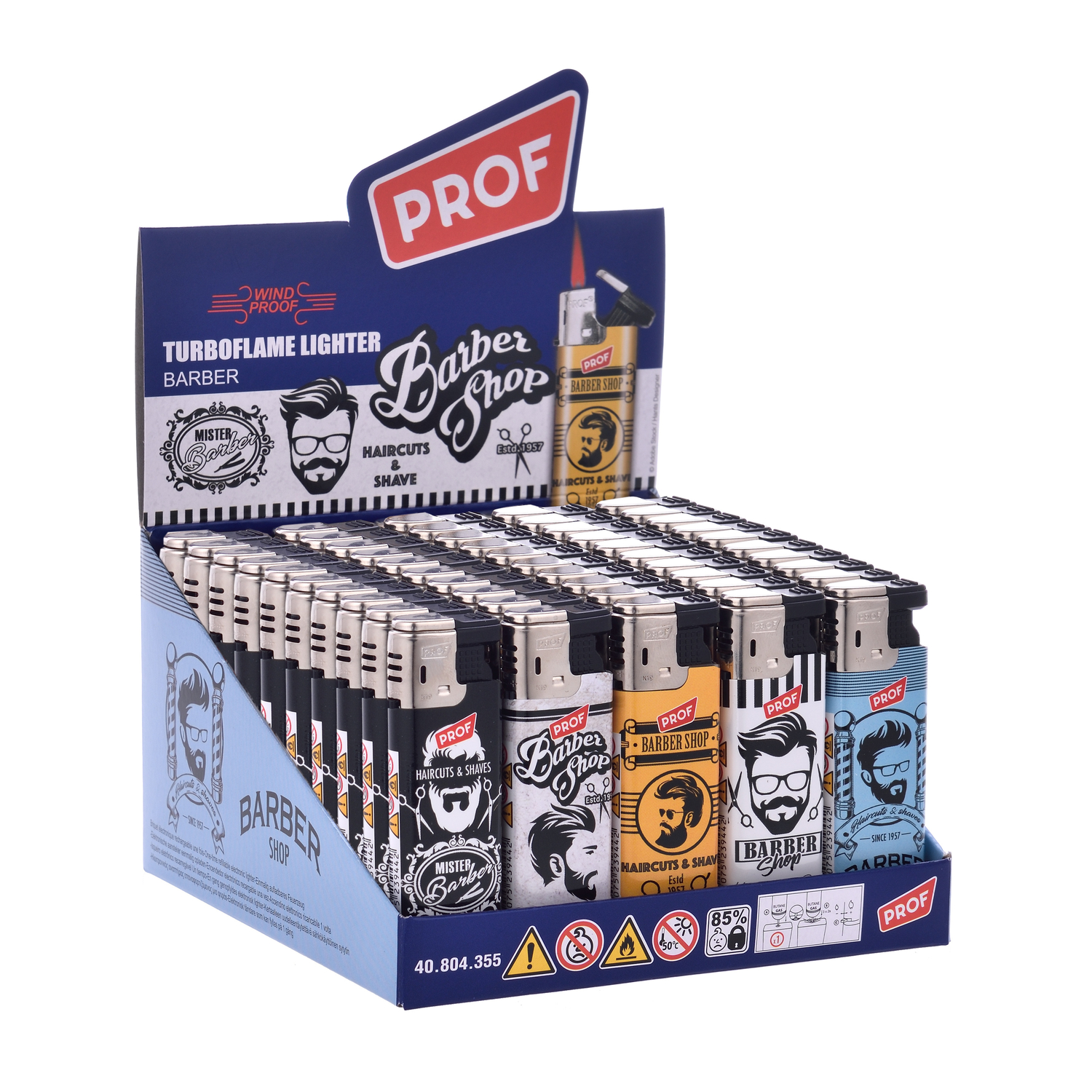 Prof - Feuerzeuge - Barber - Turbo 50er