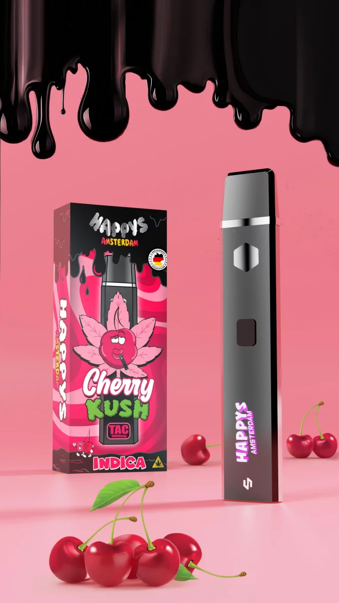 Happys Amsterdam TAC - Cherry Kush
